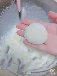 Make Mango Snowmen step 4
