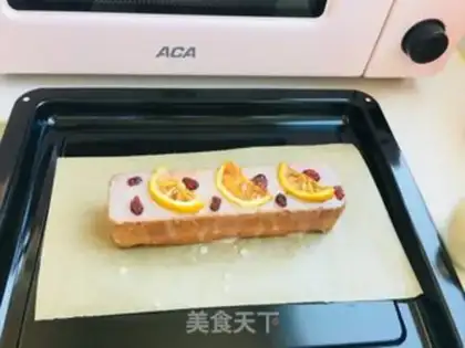 Make Lemon candy pound cake step 11
