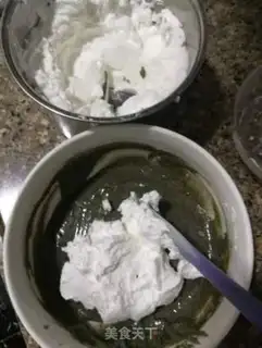 Make Black sesame ricin cake step 7