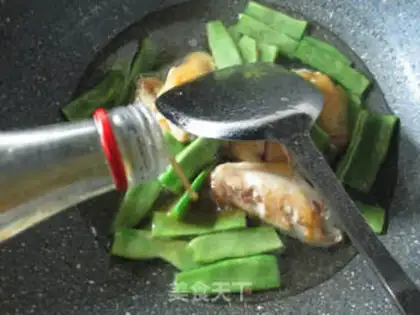 Make The bean horns are burning step 5