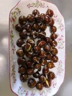 Make Baked chestnuts step 8