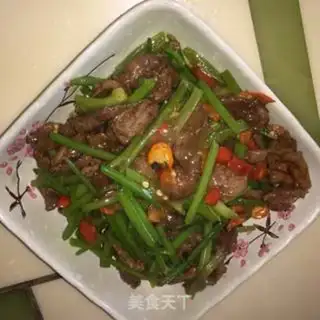 Make Celery beef step 5