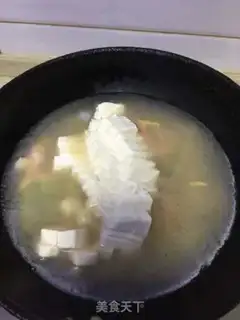 Make Dry tofu soup step 2