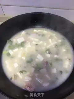 Make Dry tofu soup step 3