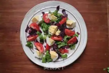 Make Three-coloured prawn salad step 3