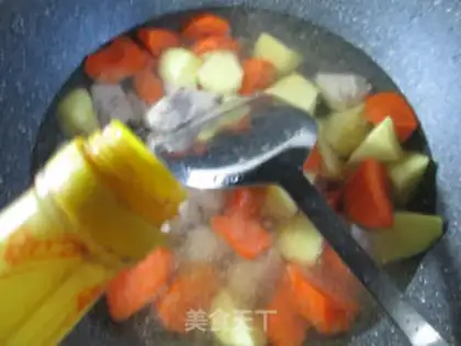 Make Carrot potatoes on the rib step 5