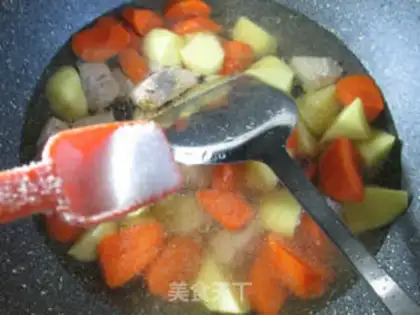 Make Carrot potatoes on the rib step 6