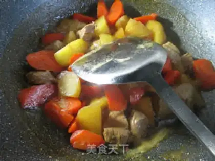 Make Carrot potatoes on the rib step 9