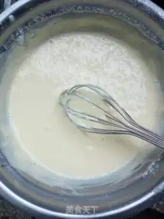Make No sour cream cake step 1