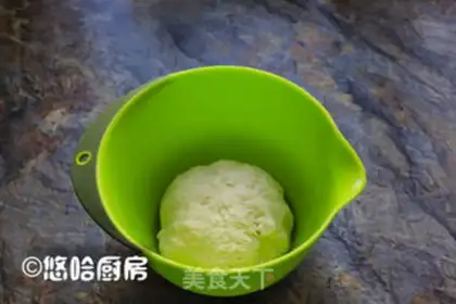 Make Mushroom bean bag step 1
