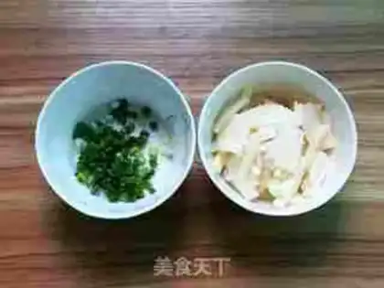 Make Pumpkin chicken rice step 3