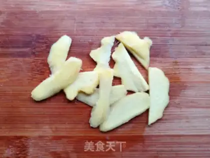 Make Old ginger sugar step 1