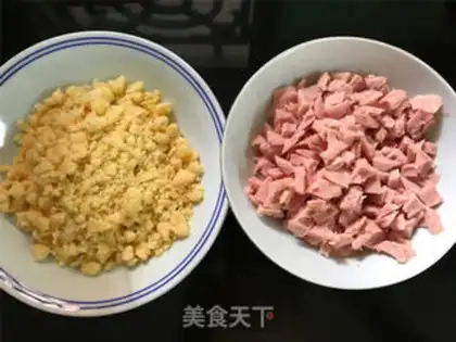 Make Cheese sausage bag step 2
