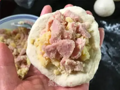 Make Cheese sausage bag step 5