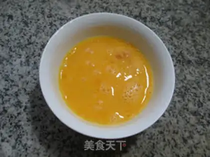 Make Squeeze the bean horns and duck eggs step 1