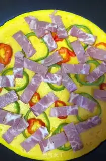 Make Pizza eggs step 5