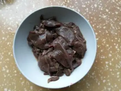 Make Fried liver step 0