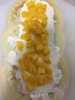 Make Mango rolls step 2