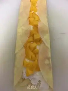 Make Mango rolls step 3