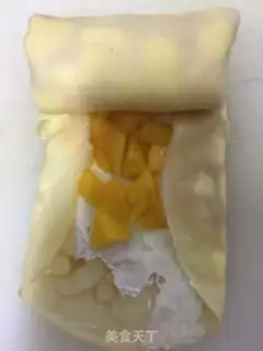 Make Mango rolls step 4