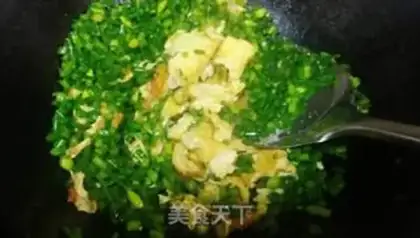 Make Meat and eggs and moss step 5
