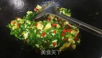 Make Meat and eggs and moss step 7
