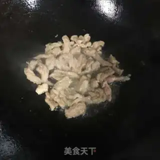 Make Scrambled beans step 1