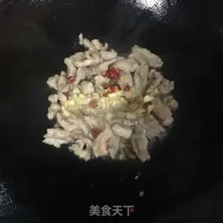 Make Scrambled beans step 2