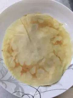 Make Egg pancakes bacon step 0