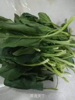 Make Homemade sugar spinach step 0