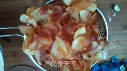 Make Sour sweet gold chips step 5