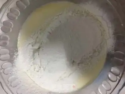Make Egg pancakes step 3
