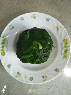 Make Homemade sugar spinach step 4