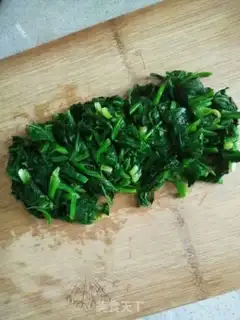 Make Homemade sugar spinach step 5