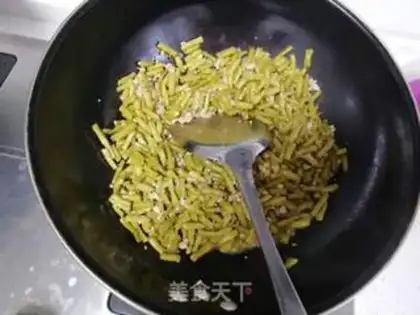 Make Meat and sour beans step 4
