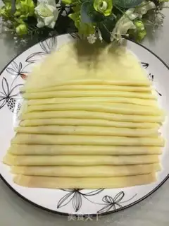 Make Egg pancakes step 9