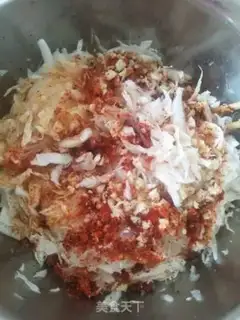 Make Spicy cabbage fans step 6