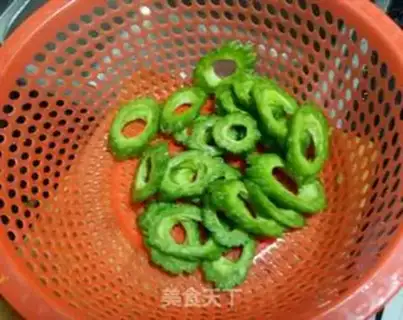 Make Bitter melon step 2