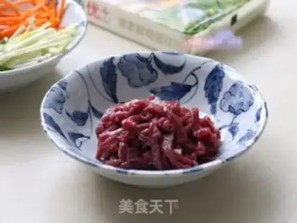 Make Fried noodles step 1