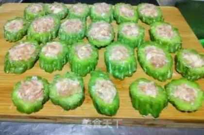 Make Bitter melon step 3