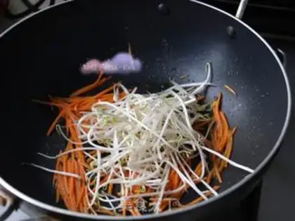 Make Fried noodles step 6