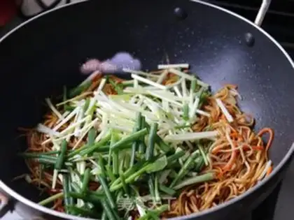 Make Fried noodles step 9