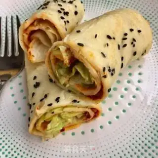 Make Spicy sauce, omelet step 10