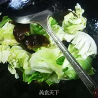 Make Blackwood, pasta, cabbage step 5