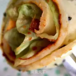 Make Spicy sauce, omelet step 11