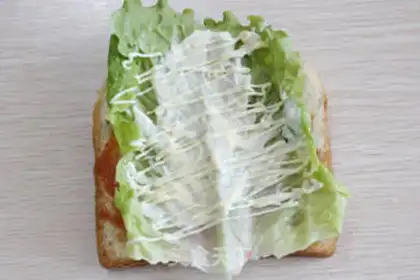 Make A bag, sandwich step 2