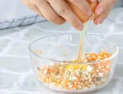 Make Vegetable tofu box step 2