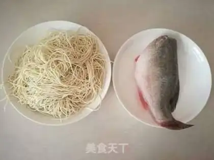 Make Snow veal sushi noodles step 0