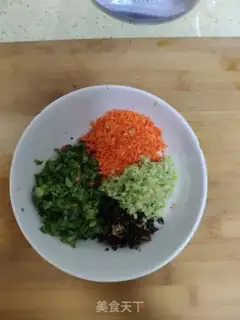 Make Cabbage carrots step 1