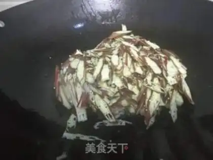 Make Autumn fried meat step 8